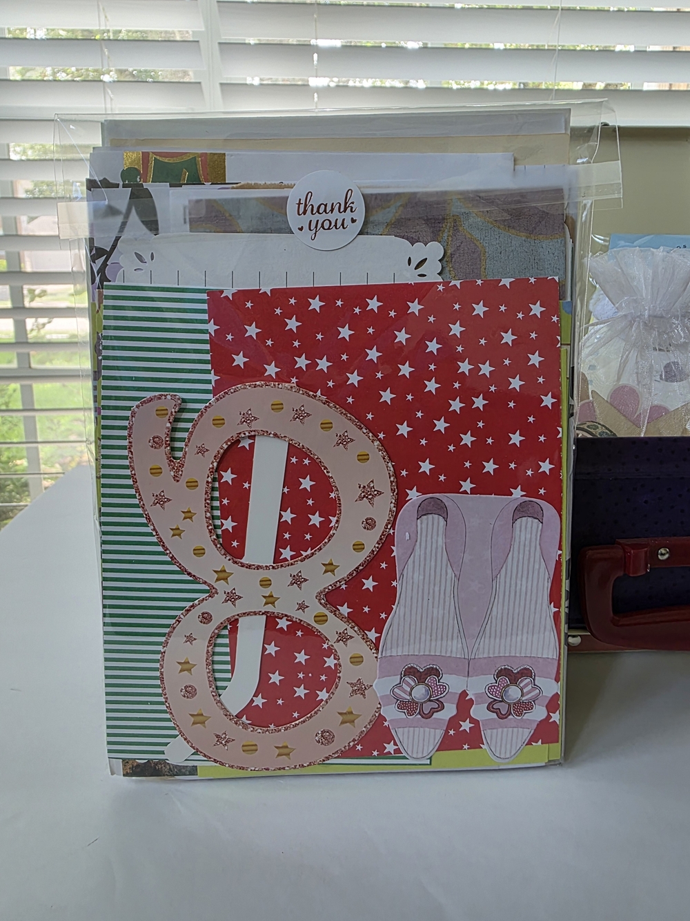 Crafting Box Filled with Mystery Scrap Paper And Ephemera - Picture 7 of 16